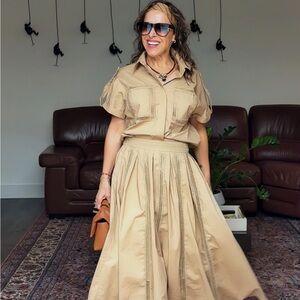 Elegant Tan Skirt by [Brand]